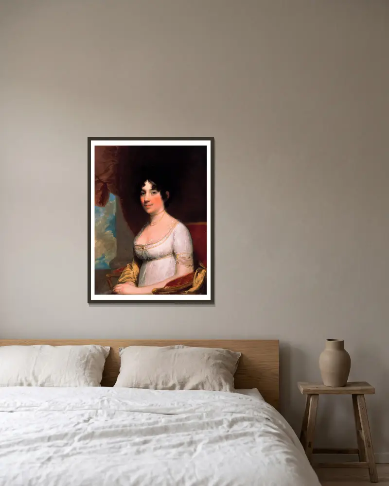 Dolley Payne Madison (paní Jamese Madisona), Gilbert Stuart v rámu na stěně