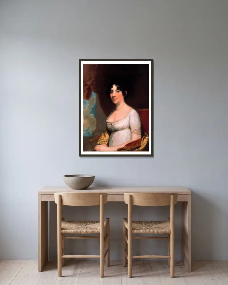 Dolley Payne Madison (paní Jamese Madisona), Gilbert Stuart v rámu na stěně