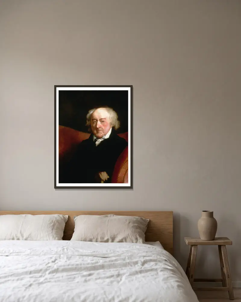 John Adams, Gilbert Stuart v rámu na stěně
