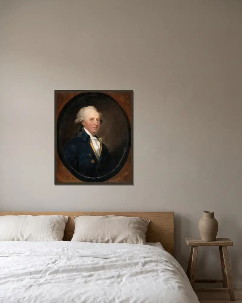 John Beresford (1738-1805), MP av Gilbert Stuart inramad på en vägg