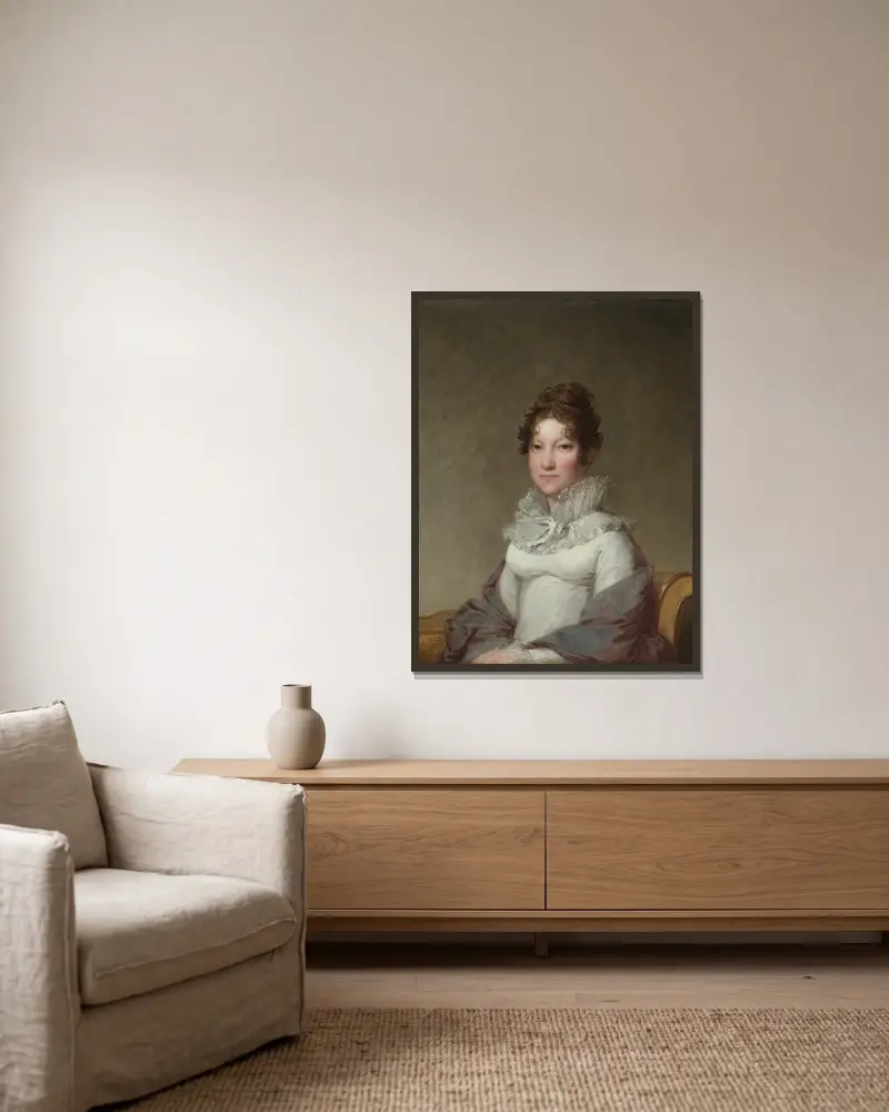Mary Campbell Stuart, Gilbert Stuart v rámu na stěně