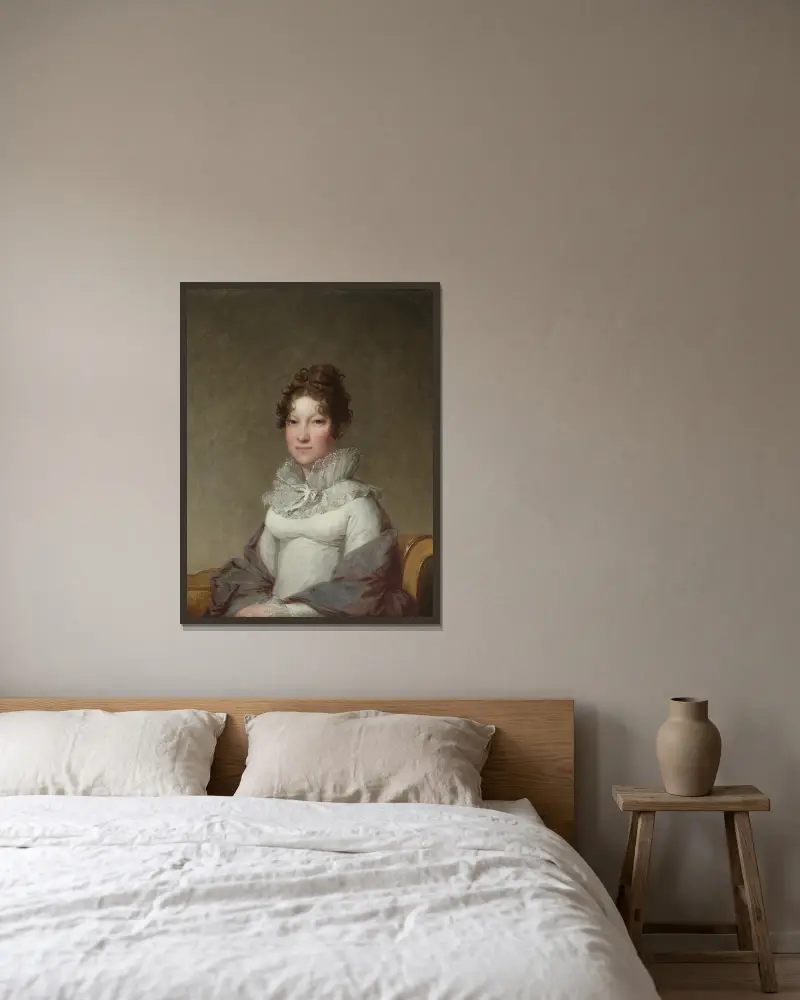 Mary Campbell Stuart, Gilbert Stuart v rámu na stěně