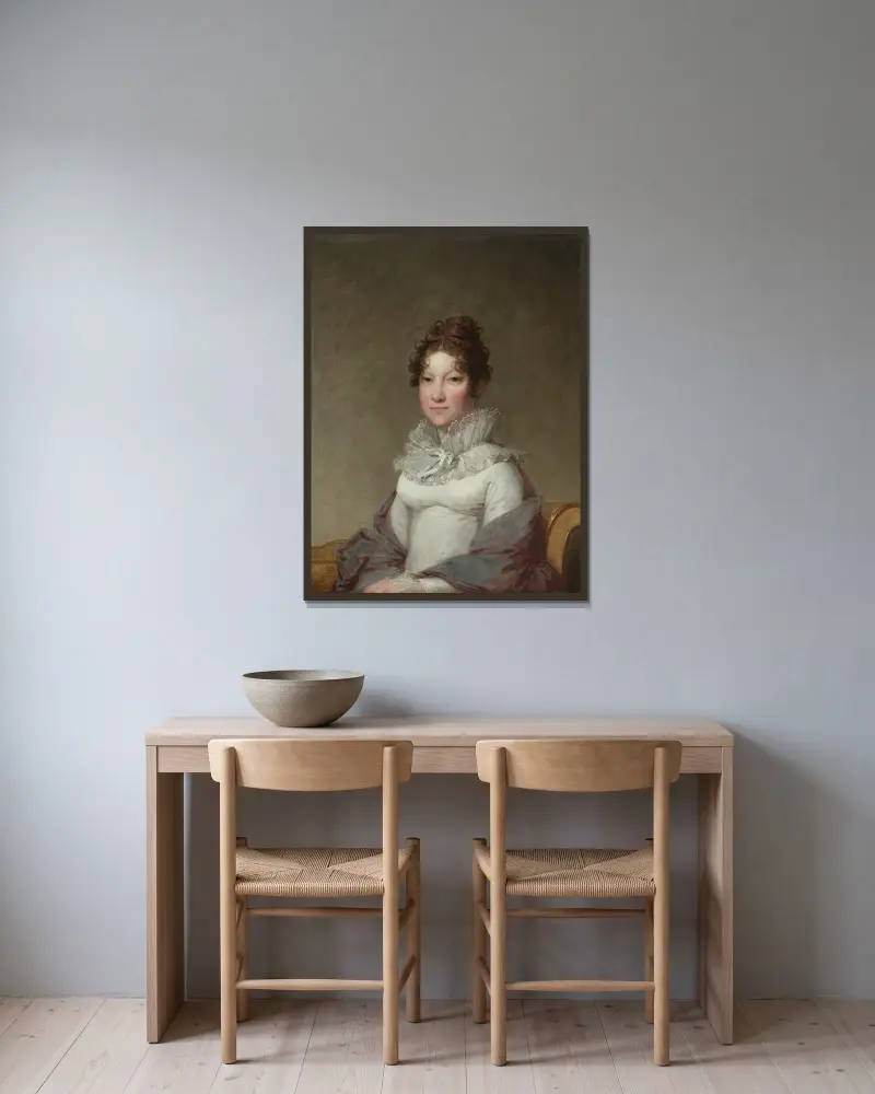 Mary Campbell Stuart, Gilbert Stuart v rámu na stěně
