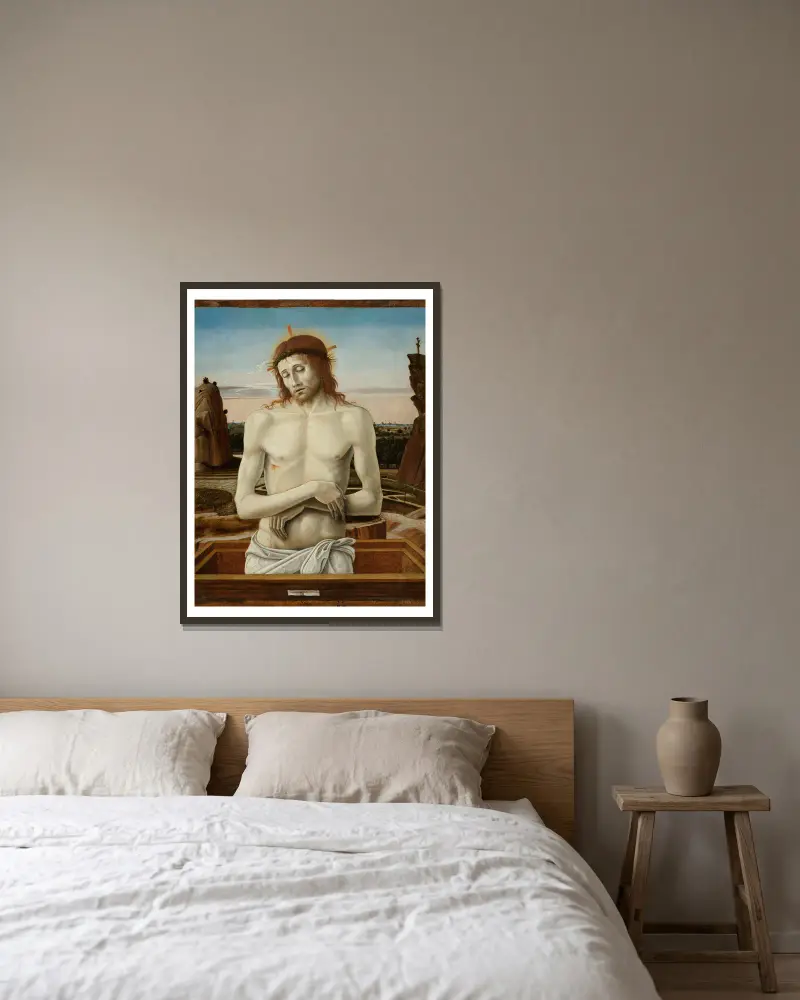 Imago Pietatis, Giovanni Bellini v rámu na stěně