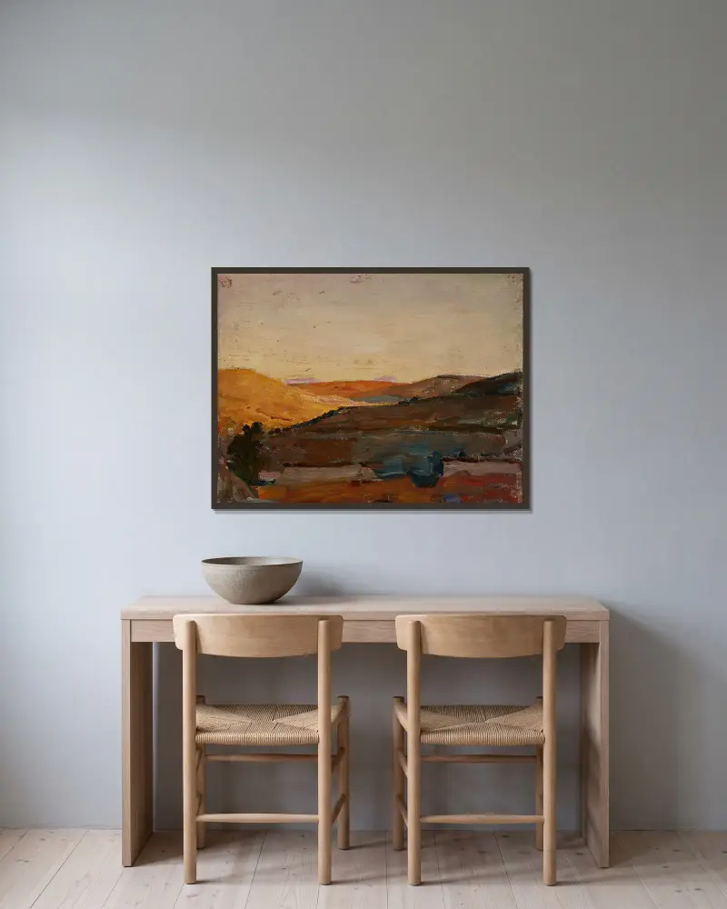 Constantina von Jan Ciągliński gerahmt an einer Wand