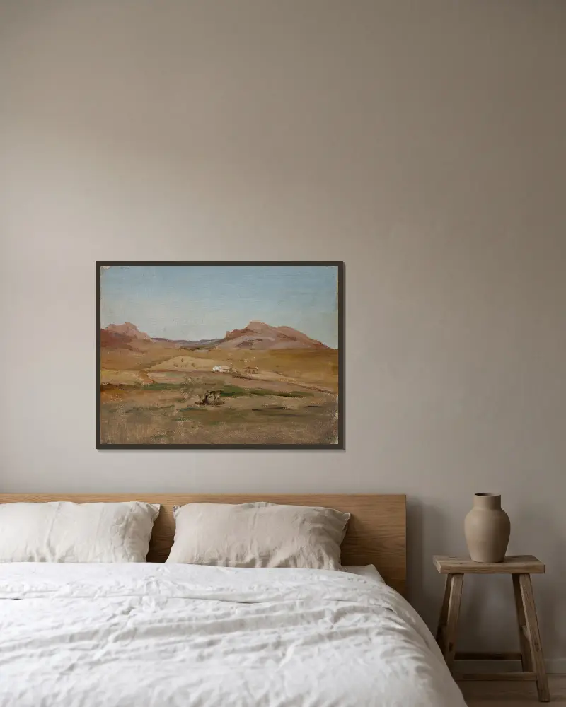 Sudak 5 von Jan Ciągliński gerahmt an einer Wand