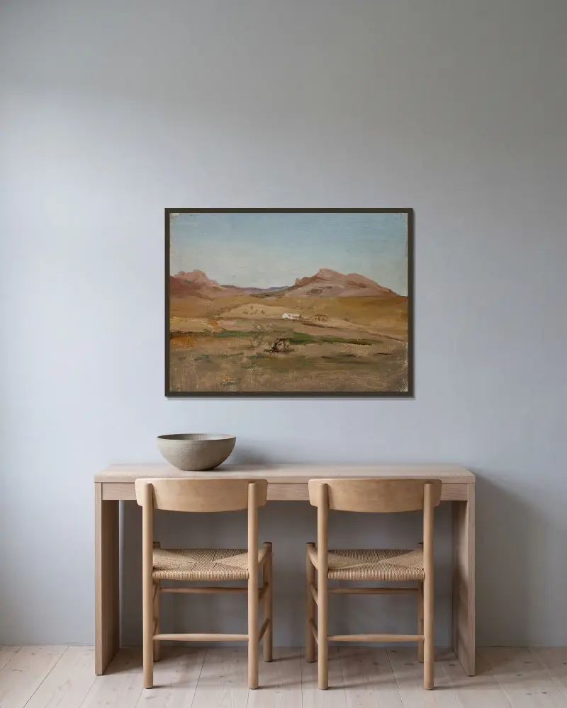 Sudak 5 von Jan Ciągliński gerahmt an einer Wand