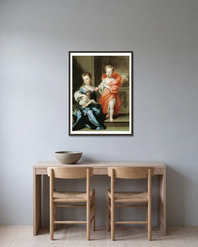 Howardovy děti, Sir Godfrey Kneller v rámu na stěně