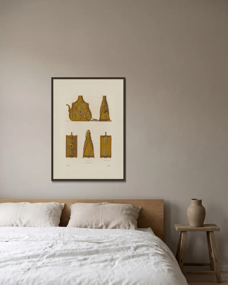 Suleia, Fedor Grigoryevich Solntsev w ramie na ścianie
