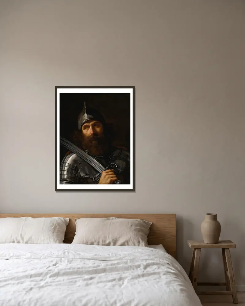 Mars, Guercino v rámu na stěně