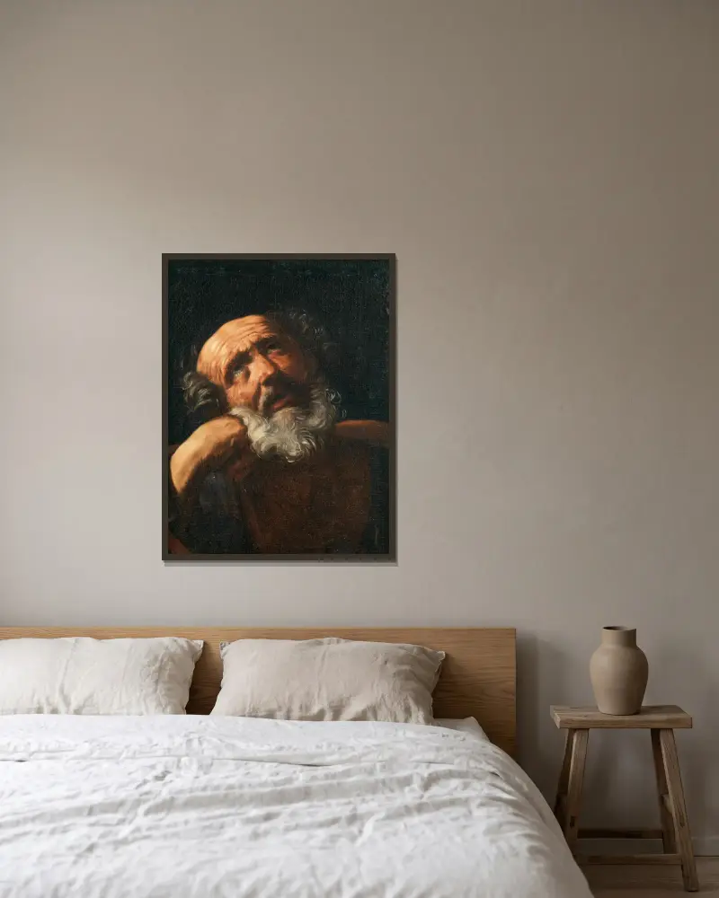 Svatý Petr, Guido Reni v rámu na stěně
