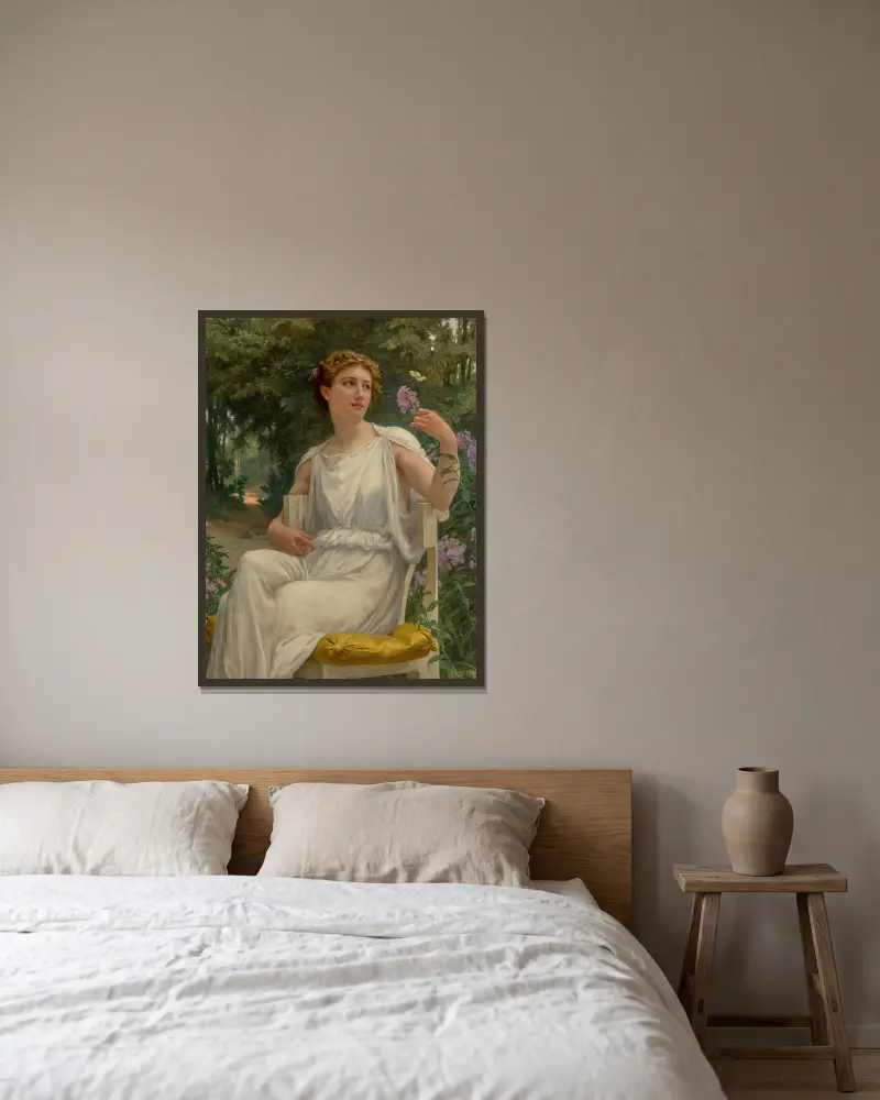 A Beauty Of Nature av Guillaume Seignac inramad på en vägg