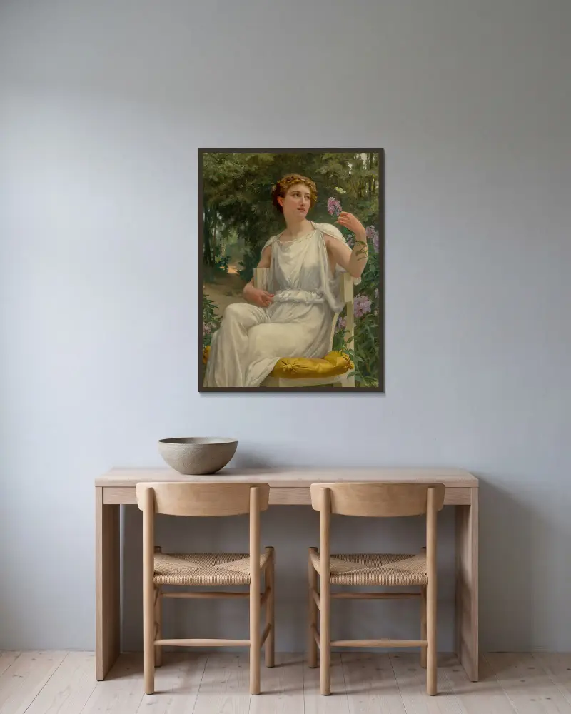 A Beauty Of Nature av Guillaume Seignac inramad på en vägg