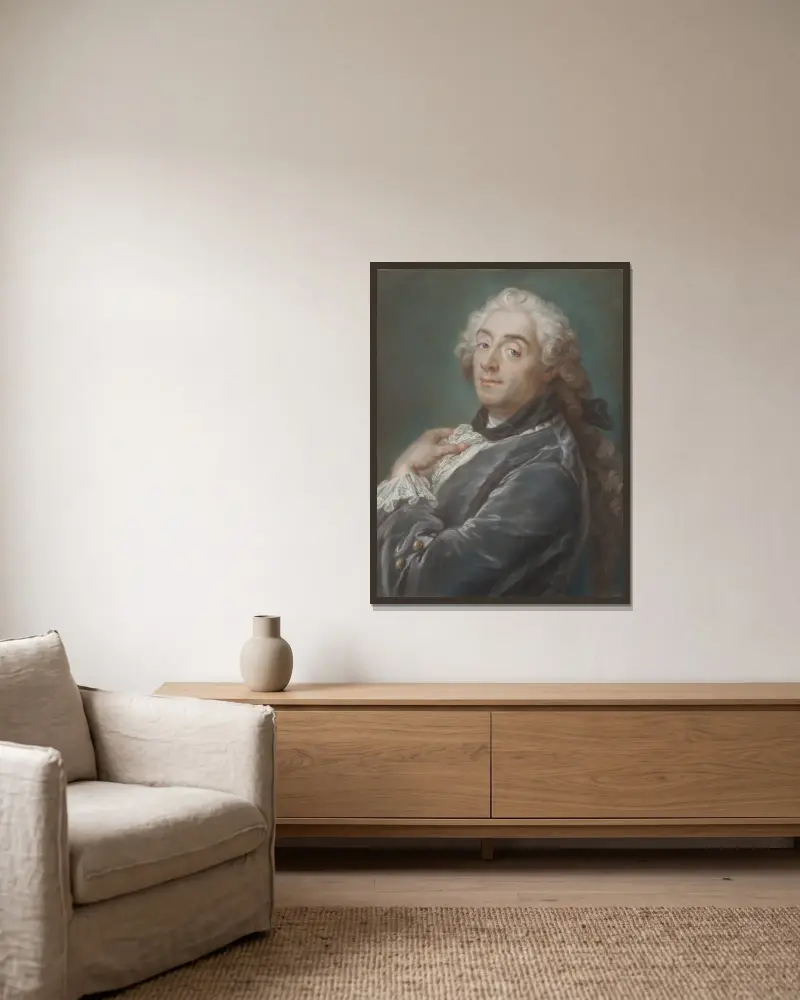 François Boucher von Gustaf Lundberg gerahmt an einer Wand