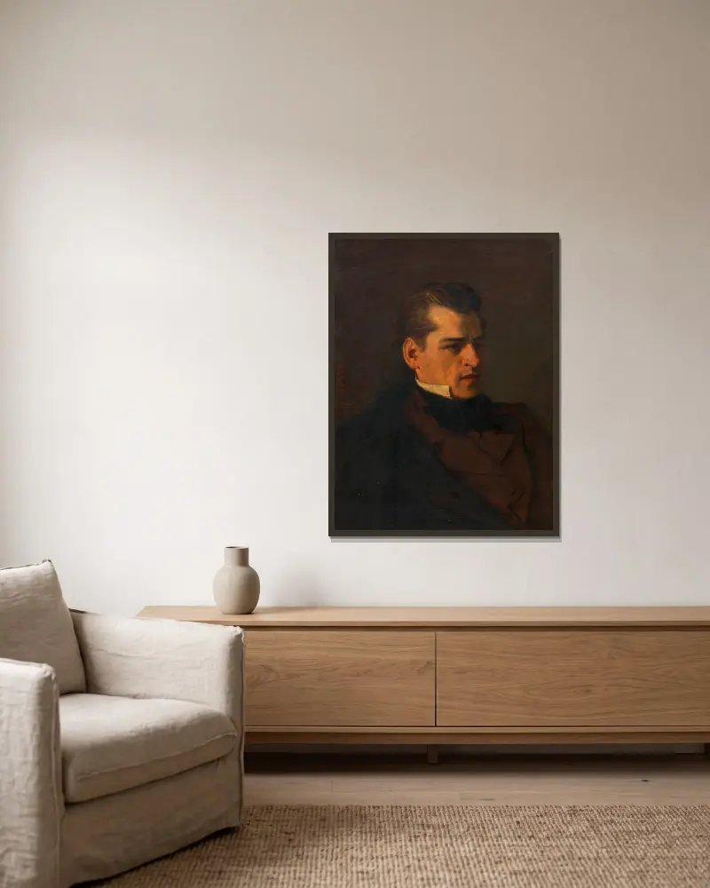Moritz Lehmann, Hans Canon w ramie na ścianie