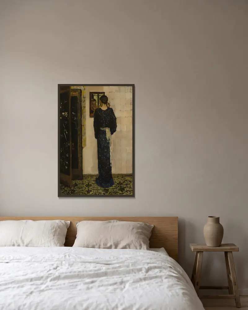 Kolczyk, George Hendrik Breitner w ramie na ścianie