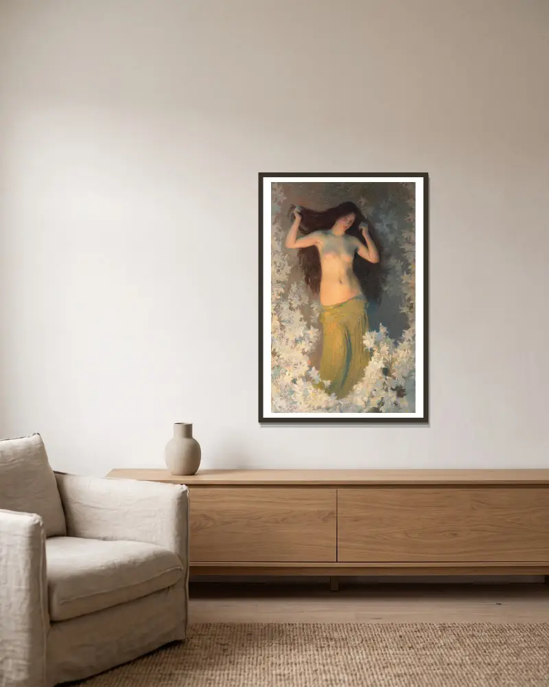 Krása, Henri Martin v rámu na stěně