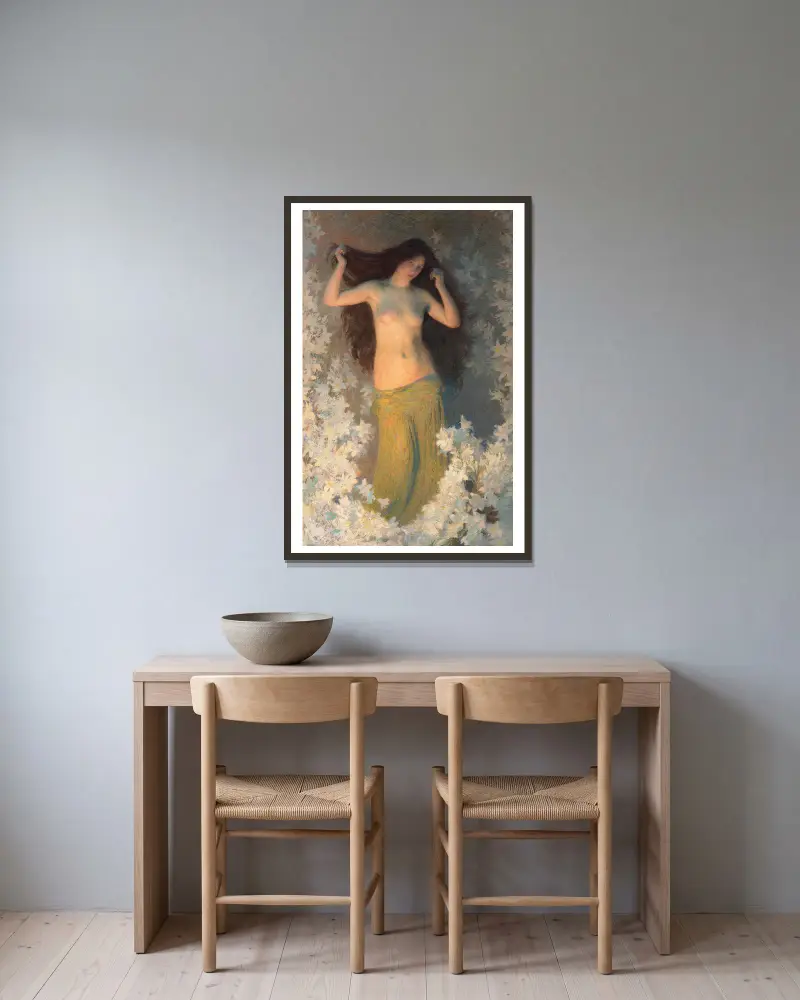 Krása, Henri Martin v rámu na stěně