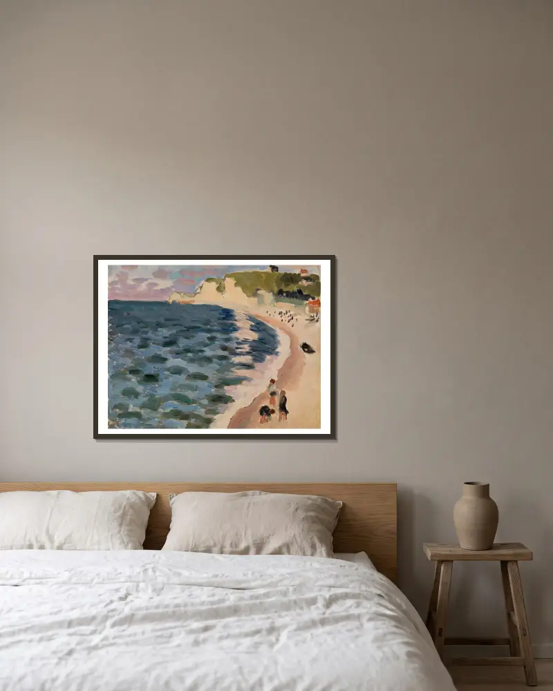 Příliv (Pleine mer), Henri Matisse v rámu na stěně