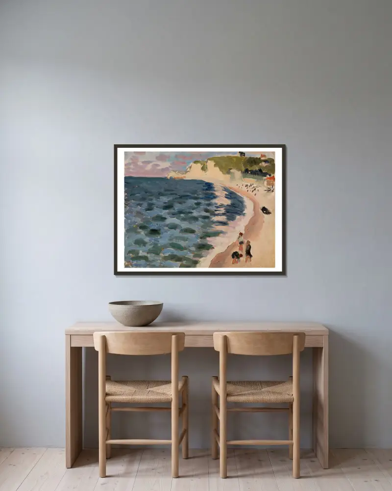 Příliv (Pleine mer), Henri Matisse v rámu na stěně