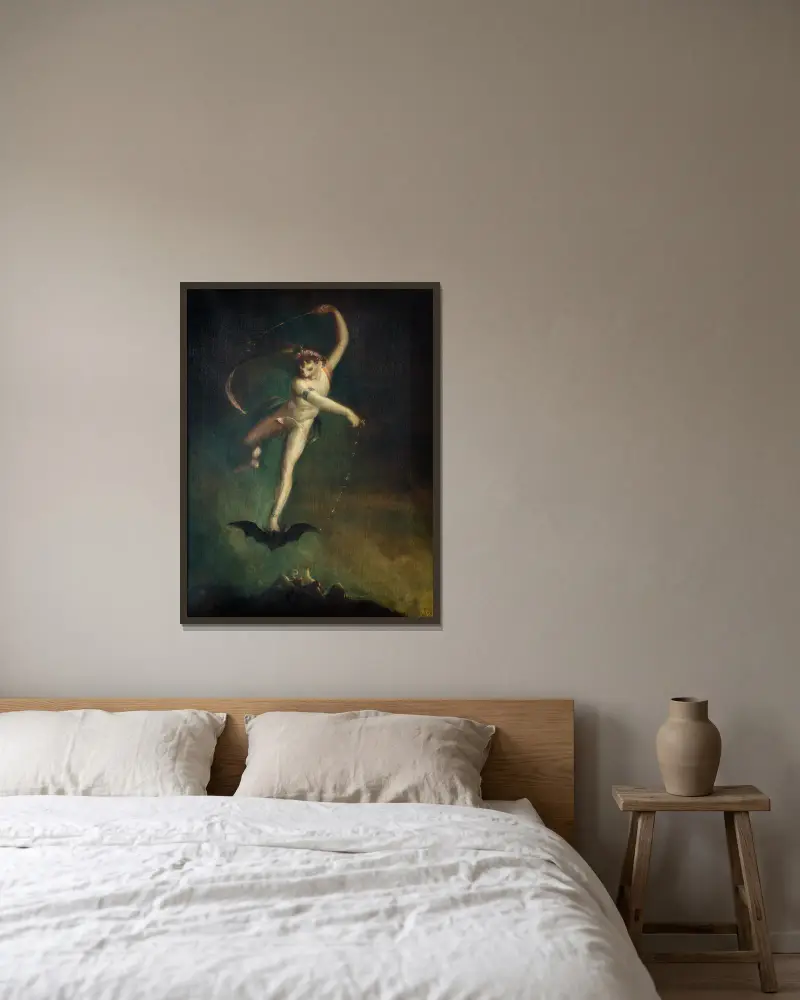 Ariel, Henry Fuseli v rámu na stěně