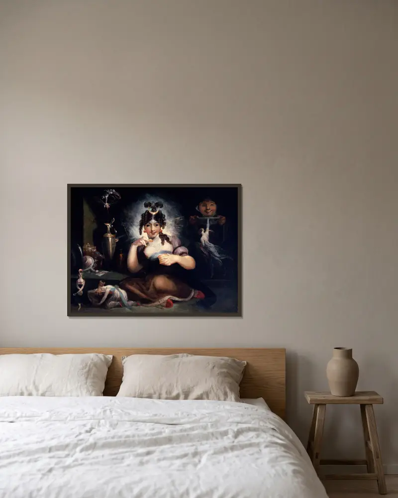 Královna Mab, Henry Fuseli v rámu na stěně