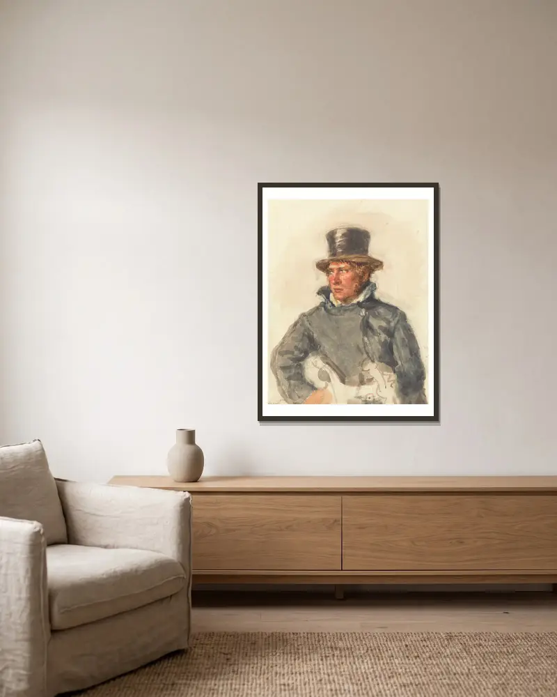 Postillion, William Henry Hunt w ramie na ścianie