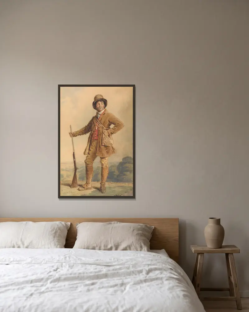 Hajný, William Henry Hunt v rámu na stěně