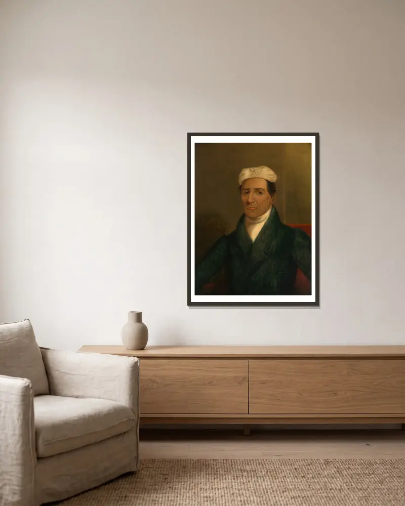 Catahecassa, Henry Inman w ramie na ścianie
