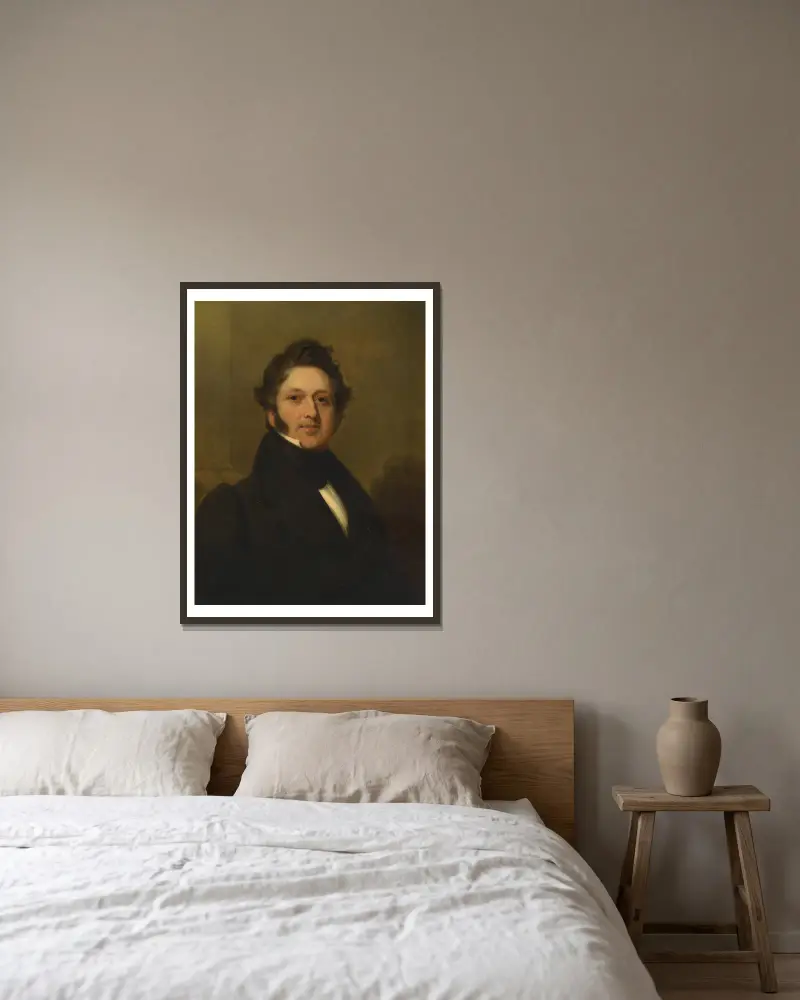 Daniel Embury, Henry Inman w ramie na ścianie
