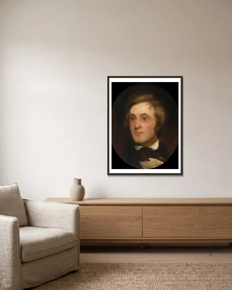 Daniel Huntington von Henry Inman gerahmt an einer Wand