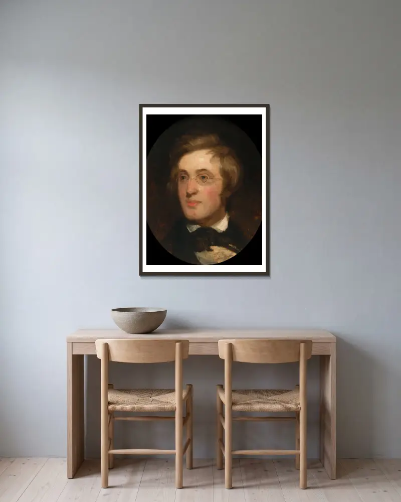 Daniel Huntington von Henry Inman gerahmt an einer Wand