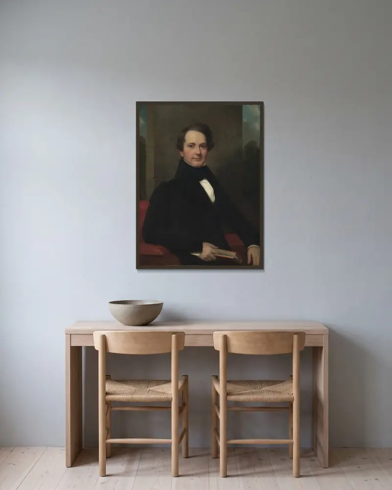Frederic Betts, Henry Inman v rámu na stěně