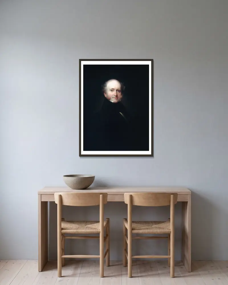 Martin Van Buren, Henry Inman w ramie na ścianie