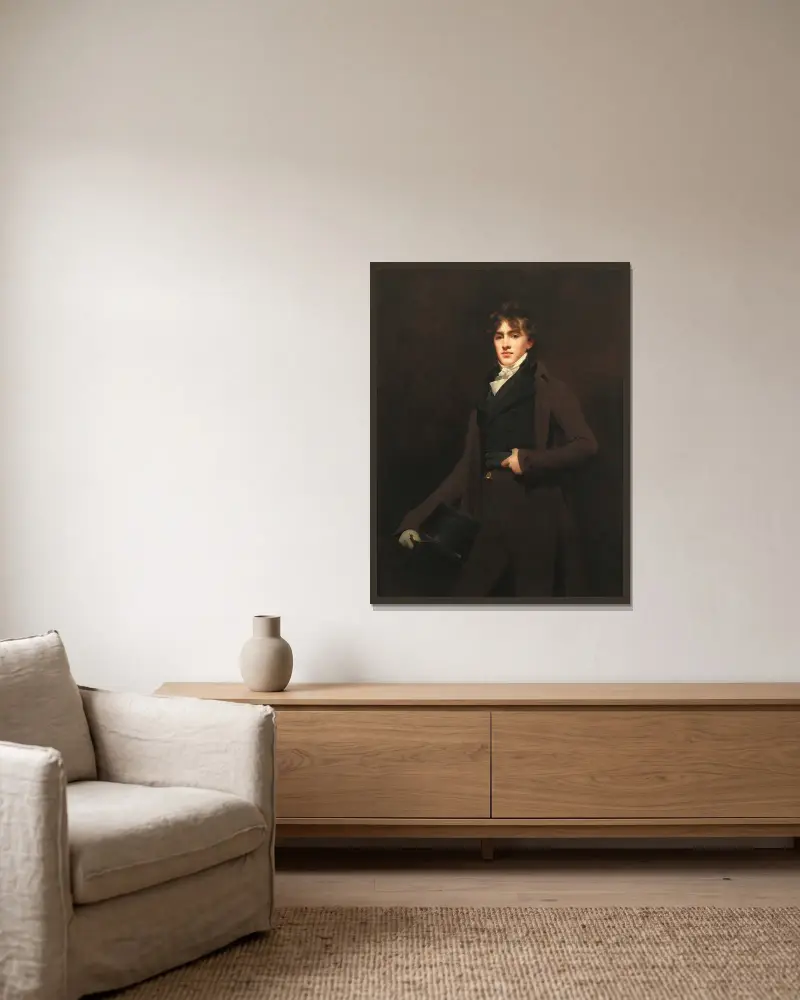 Henry David Erskine, zwölfter Earl of Buchan von Sir Henry Raeburn gerahmt an einer Wand