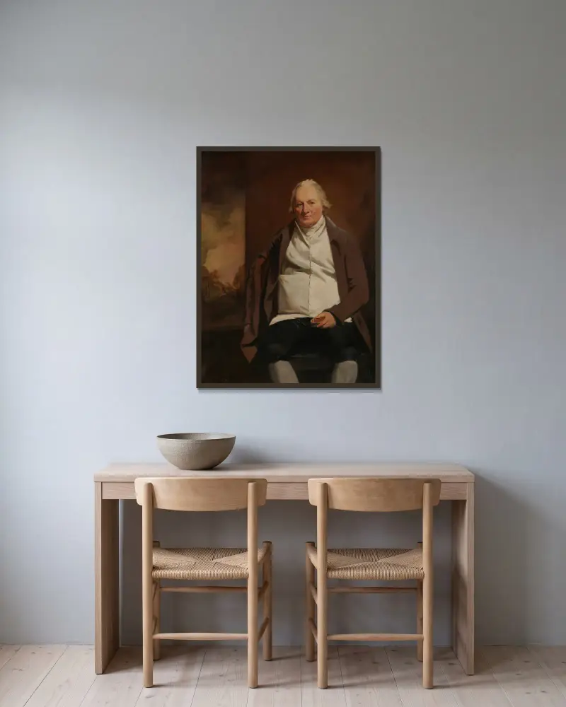 John Gray (1731–1811) of Newholm av Sir Henry Raeburn inramad på en vägg