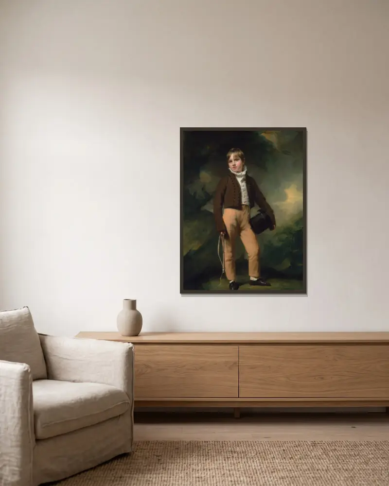 Quentin McAdam von Sir Henry Raeburn gerahmt an einer Wand
