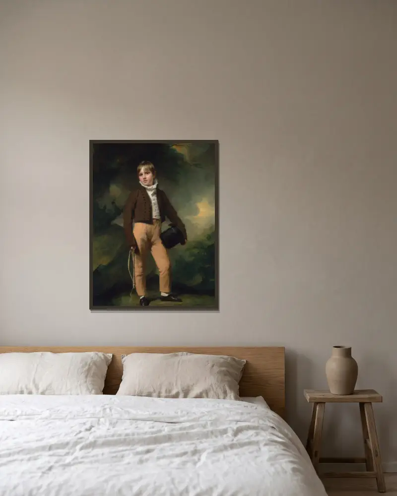 Quentin McAdam von Sir Henry Raeburn gerahmt an einer Wand