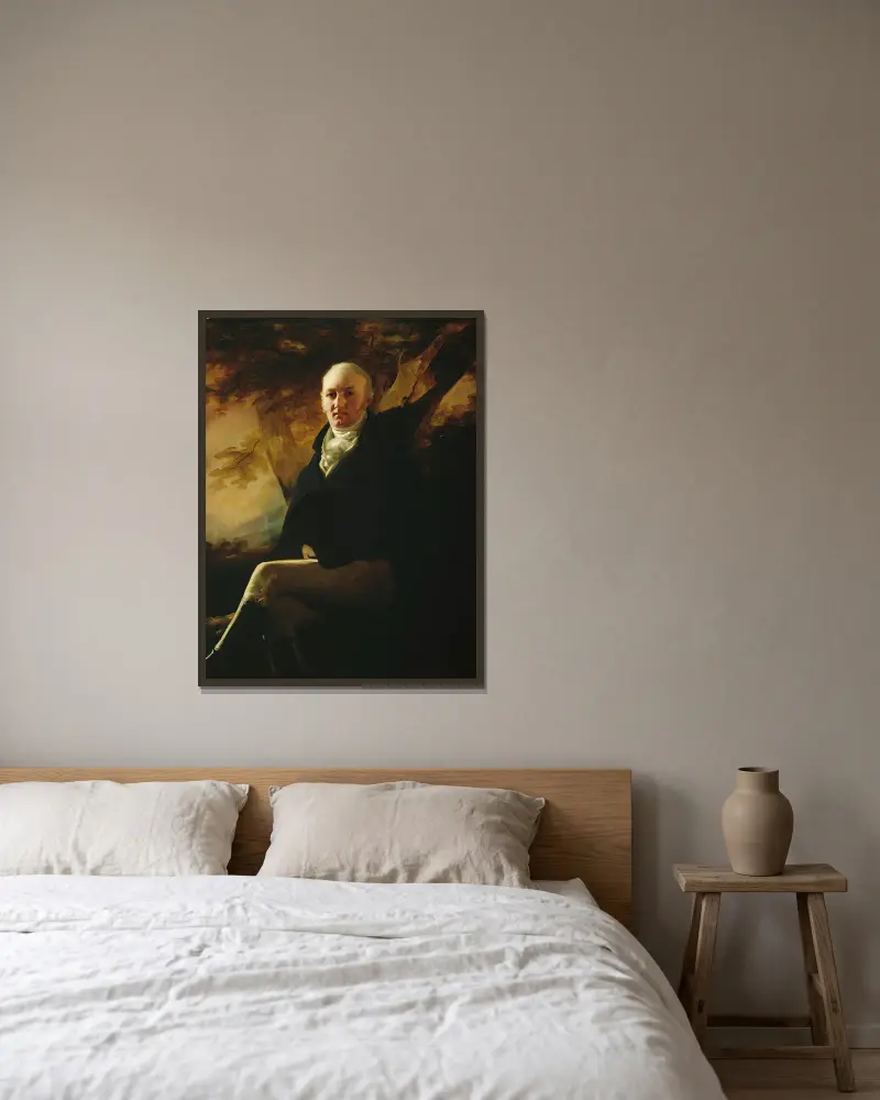 Sir James Montgomery, drugi baronet ze Stanhope, Sir Henry Raeburn w ramie na ścianie