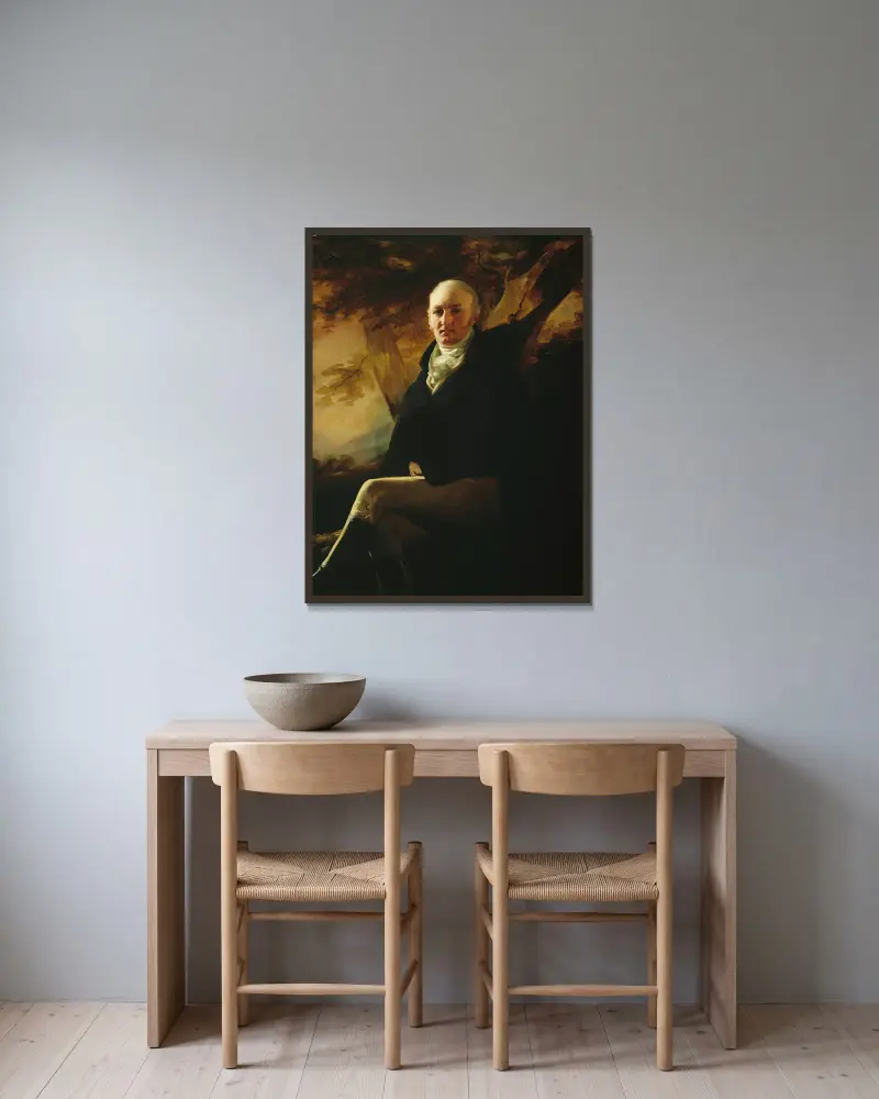 Sir James Montgomery, drugi baronet ze Stanhope, Sir Henry Raeburn w ramie na ścianie