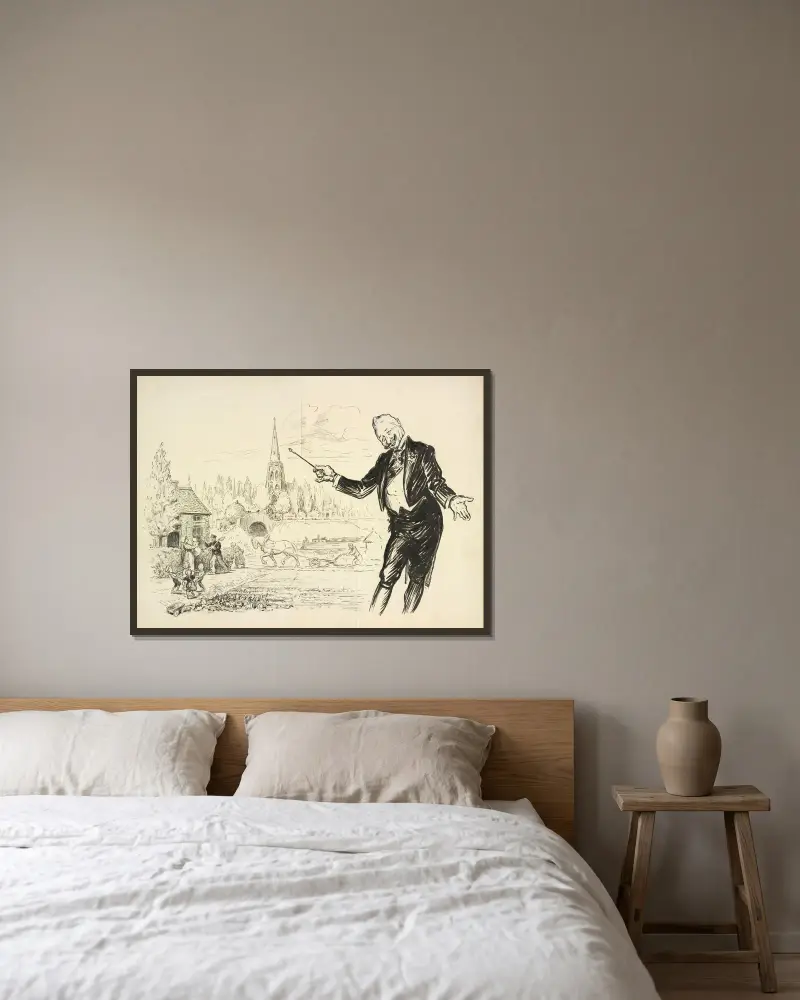Magikern. Nu ser du Belgien. Nu ser du det inte av William Henry Walker inramad på en vägg