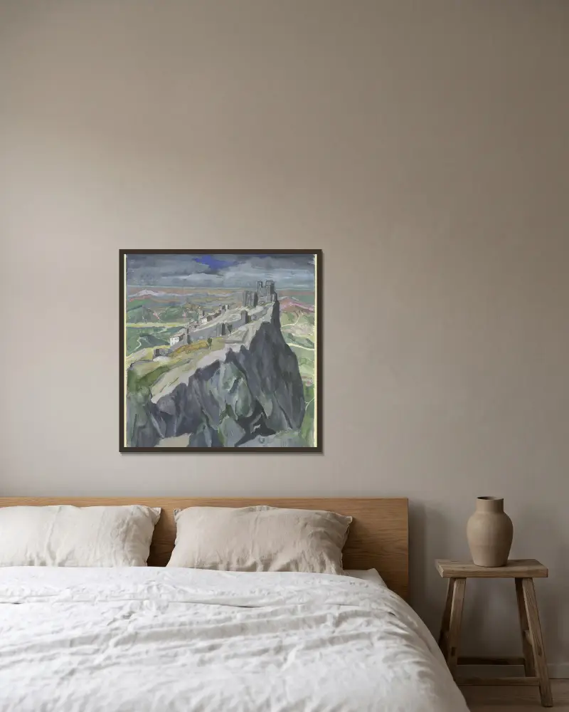 San Marino von Hermann Lismann gerahmt an einer Wand