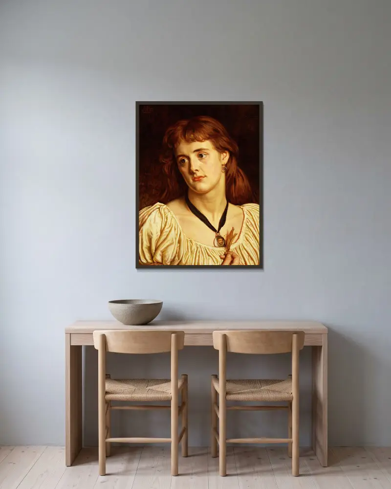 Sorg von William Holman Hunt gerahmt an einer Wand