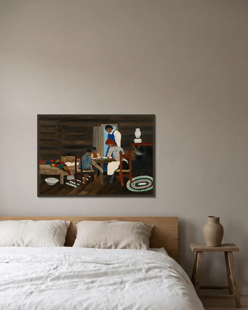Díkuvzdání, Horace Pippin v rámu na stěně