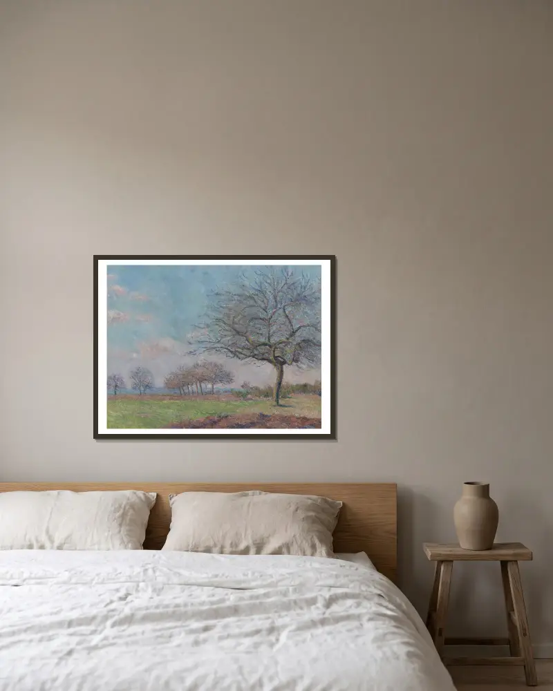 Giverny von Blanche Hoschedé-Monet gerahmt an einer Wand