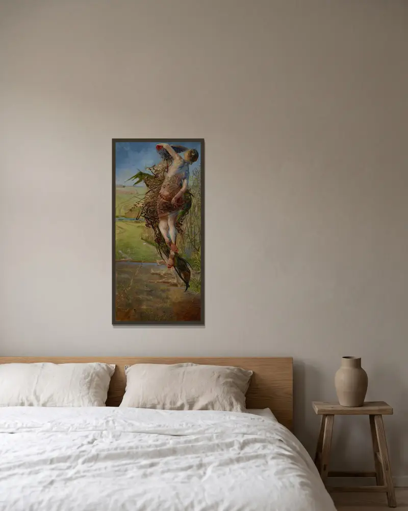 Spring von Jacek Malczewski gerahmt an einer Wand