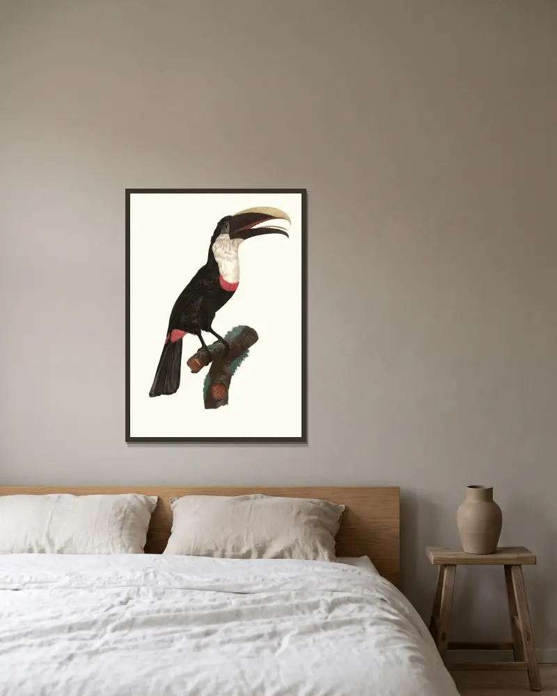 Le Tocards. von Jacques Barraband gerahmt an einer Wand