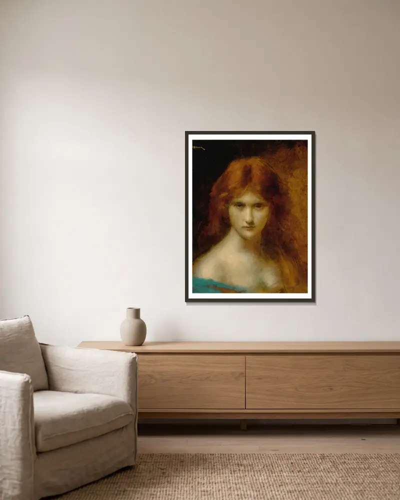 Judita, Jean-Jacques Henner v rámu na stěně