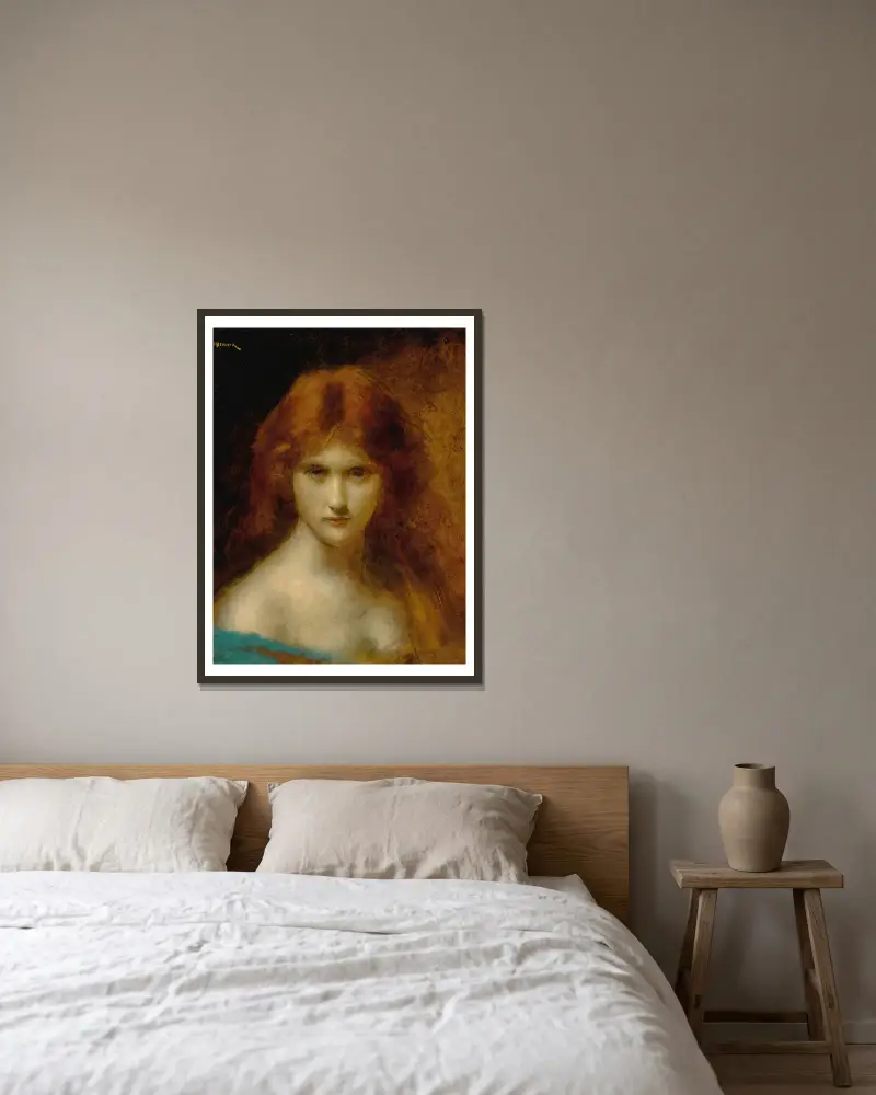 Judita, Jean-Jacques Henner v rámu na stěně