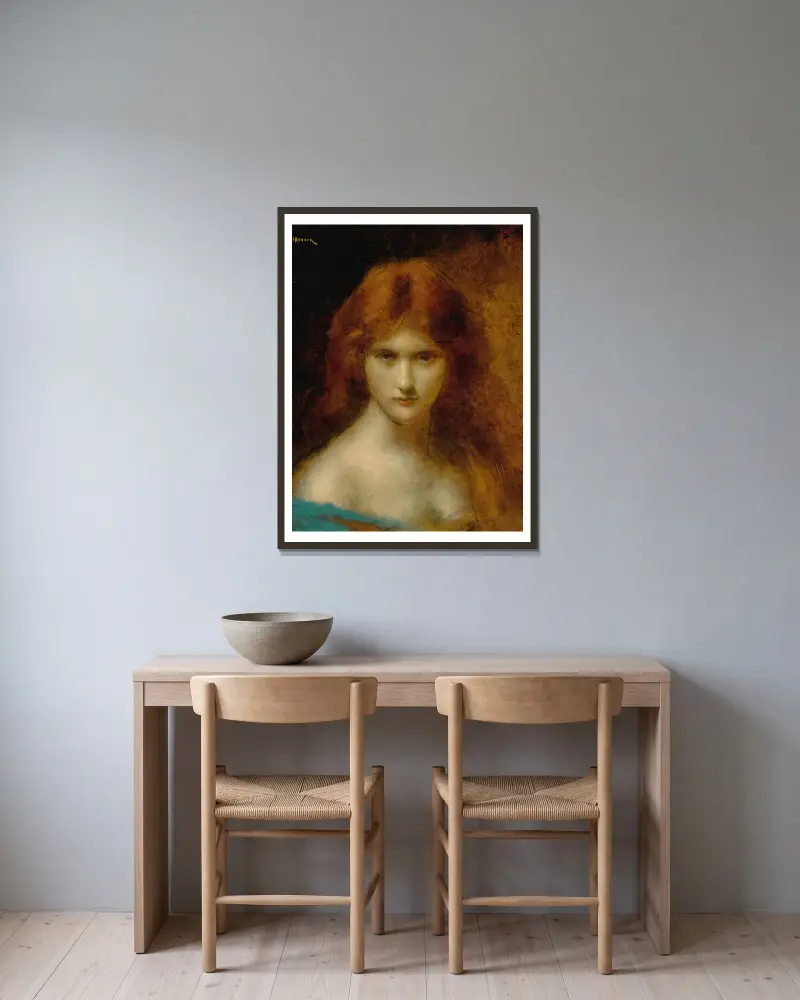 Judita, Jean-Jacques Henner v rámu na stěně